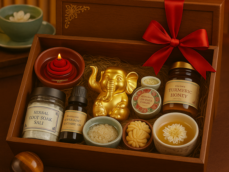 Set “Tứ Quý Vượng Tài”