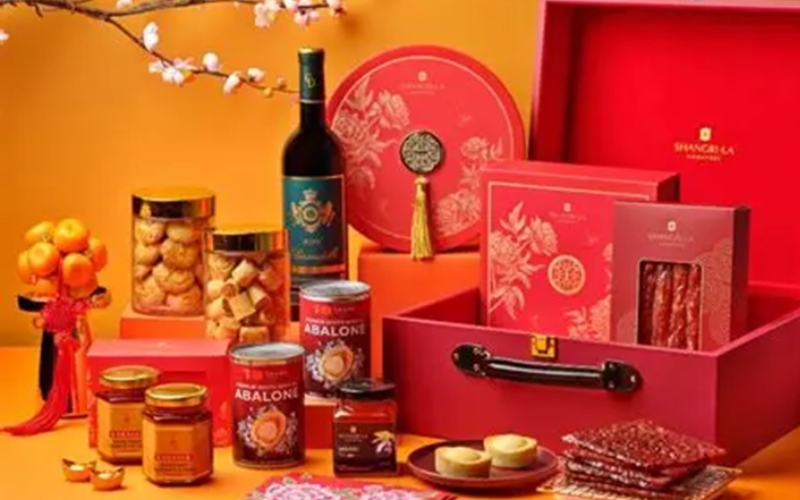 giỏ quà Tết phong thủy hợp mệnh 