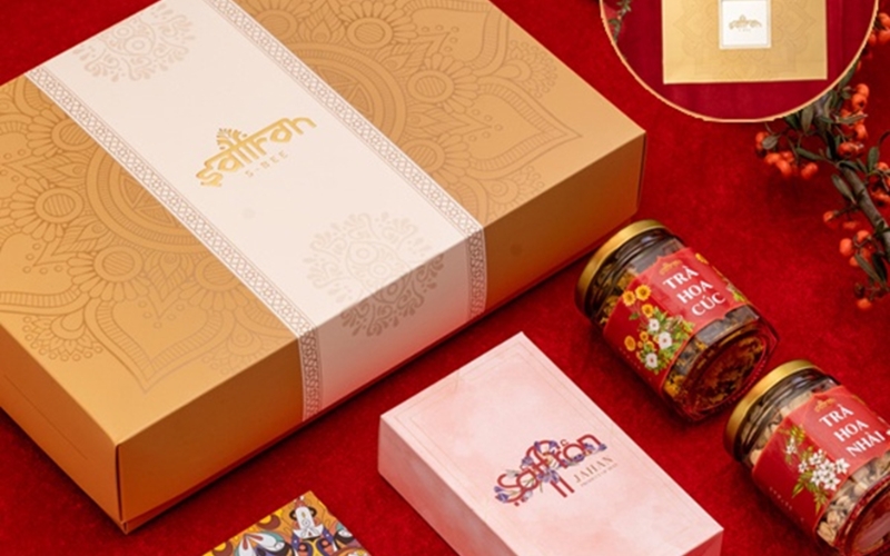 giỏ quà Tết phong thủy hợp mệnh 