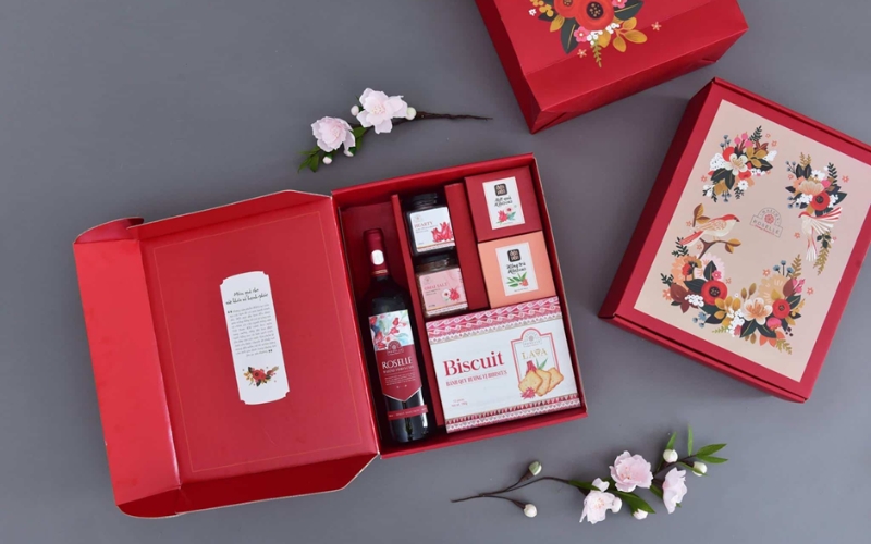 hộp quà Tết thức uống chức năng